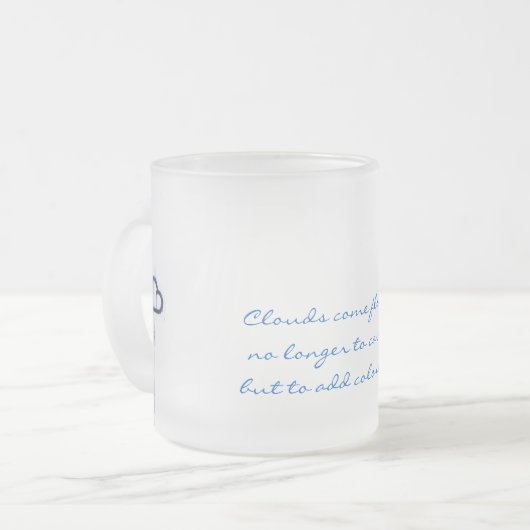 Wolken in de Mok van de hemel (Voorkant links)