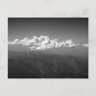 wolken in hemel briefkaart