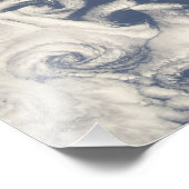 Wolken in het gebied van de Canarische Eilanden Foto Afdruk (Hoek)