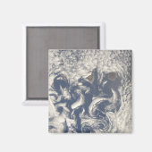 Wolken in het gebied van de Canarische Eilanden Magneet (Voorkant / Achterkant)