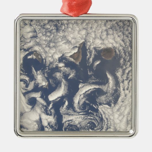 Wolken in het gebied van de Canarische Eilanden Metalen Ornament (Voorkant)