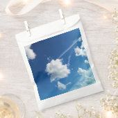 Wolken in het licht bedankzakje (Geknipt)