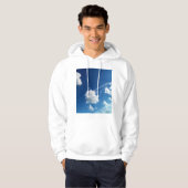 Wolken in het licht hoodie (Voorkant volledig)