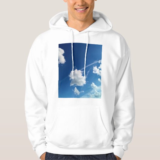 Wolken in het licht hoodie (Voorkant)