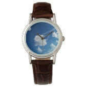 Wolken in het licht horloge (Voorkant)