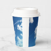 Wolken in het licht papieren bekers (Rechts)