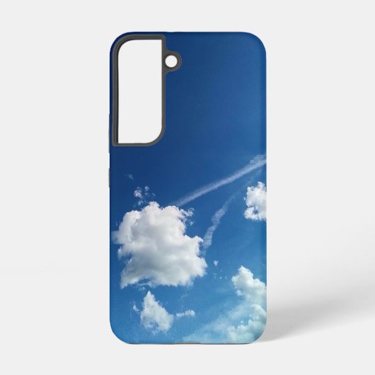 Wolken in het licht samsung galaxy hoesje (Achterkant)