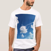 Wolken in het licht t-shirt (Voorkant)