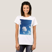 Wolken, in het licht t-shirt (Voorkant volledig)