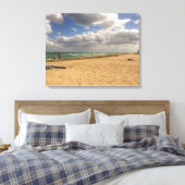 Wolken in Hollywood Beach Canvas Afdruk (Insitu (Slaapkamer))