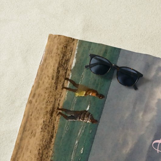 Wolken in Hollywood Beach Strandlaken (In situ)