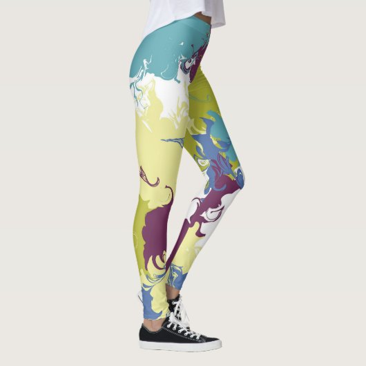 Wolken in mijn koffie leggings (Rechts)