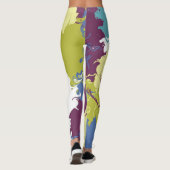 Wolken in mijn koffie leggings (Achterkant)