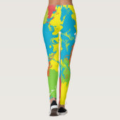 Wolken in mijn koffie leggings (Achterkant)