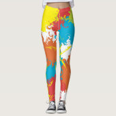 Wolken in mijn koffie leggings (Voorkant)