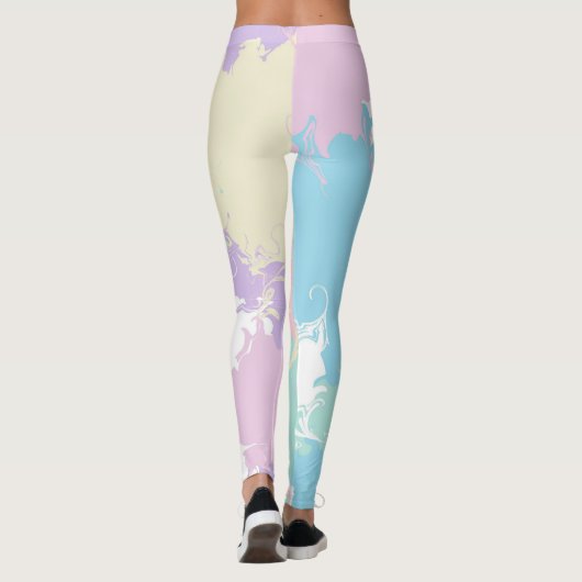 Wolken in mijn koffie leggings (Achterkant)