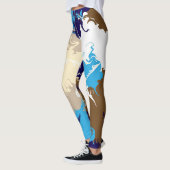 Wolken in mijn koffie leggings (Links)
