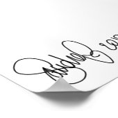 Wolken (in mijn koffie) poster (Hoek)