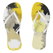 Wolken in mijn koffie teenslippers (Voetbed)