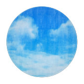 wolken in Ottawa blauwe hemden. Bestel nu Snijplank (Voorkant)