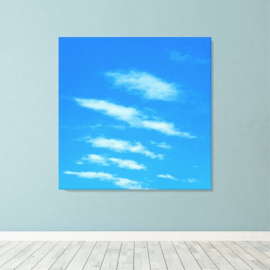 wolken in Ottawa-hemden. Bestel nu Canvas Afdruk (Insitu (Houten vloer))