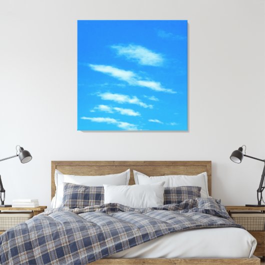 wolken in Ottawa-hemden. Bestel nu Canvas Afdruk (Insitu (Slaapkamer))