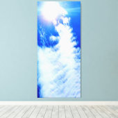 wolken in Ottawa soennitische hemden. Bestel nu Canvas Afdruk (Insitu (Houten vloer))