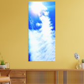 wolken in Ottawa soennitische hemden. Bestel nu Canvas Afdruk (Insitu (Woonkamer))