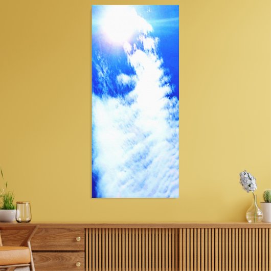 wolken in Ottawa soennitische hemden. Bestel nu Canvas Afdruk (Insitu (Woonkamer))