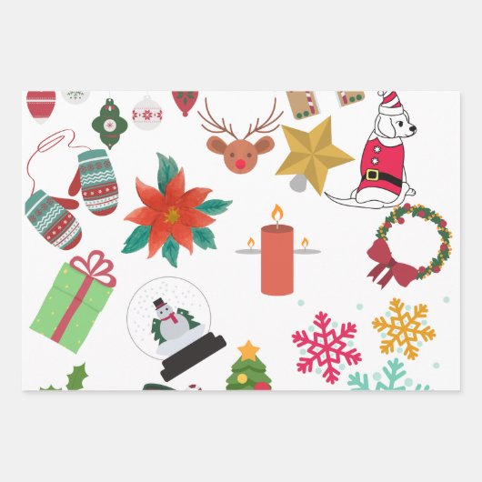 Wolken Inpakpapier Vel (Voorkant 2)