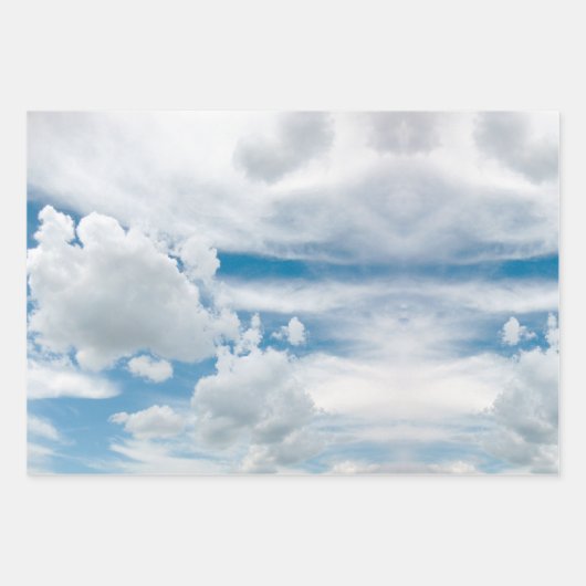 Wolken Inpakpapier Vel (Voorkant 3)