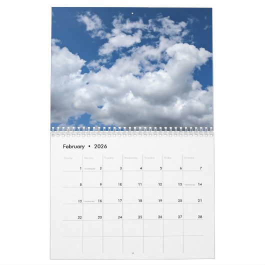 Wolken Kalender (Feb 2026)