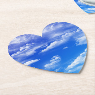 Wolken Kartonnen Onderzetters