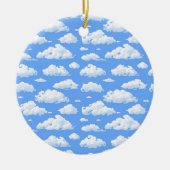 Wolken Keramisch Ornament (Voorkant)