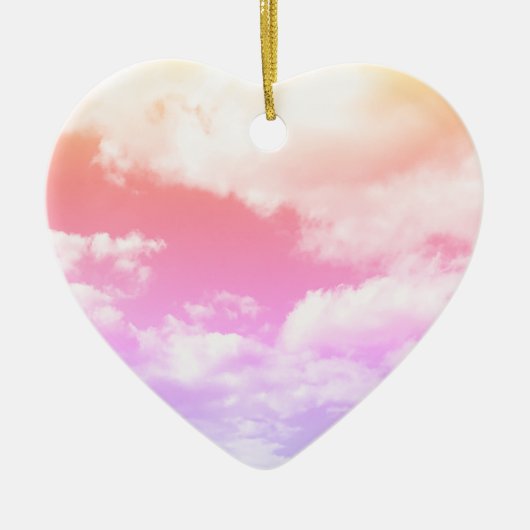 Wolken Keramisch Ornament (Voorkant)