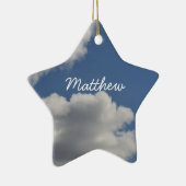 Wolken Keramisch Ornament (Rechts)