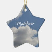 Wolken Keramisch Ornament (Links)