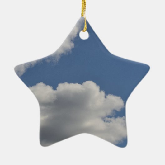 Wolken Keramisch Ornament (Achterkant)