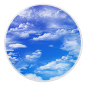 Wolken Keramische Knop (Voorkant)