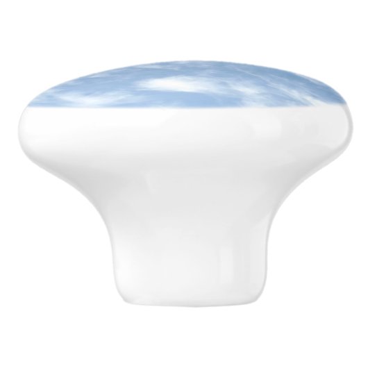 Wolken Keramische Pull Knop (Zijkant)