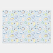 Wolken, manen en sterren voor Baby Inpakpapier Vel (Voorkant 2)