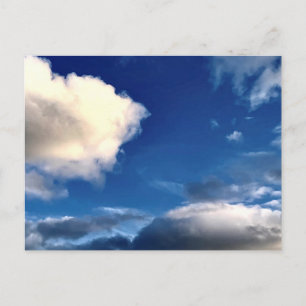 Wolken met Blauwe Lucht Buitenfotografie Briefkaart