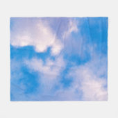 Wolken met rugleuning, 50 x 60 inch fleece deken (Voorkant (Horizontaal))