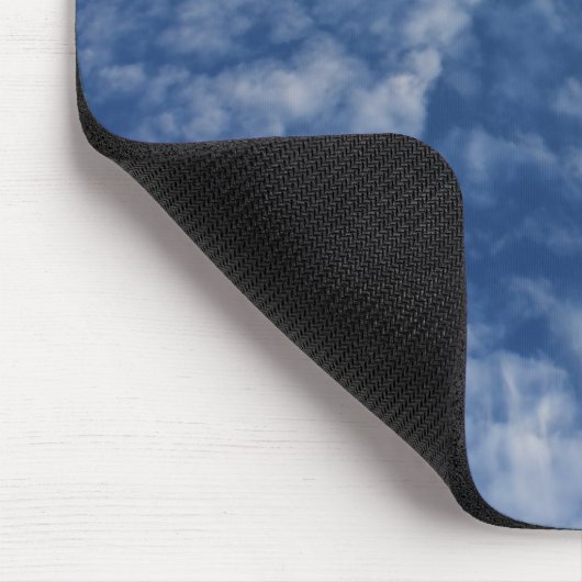 Wolken met tanden muismat (Hoek)