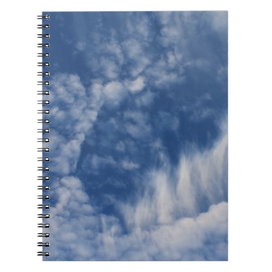 Wolken met tanden notitieboek (Voorkant)