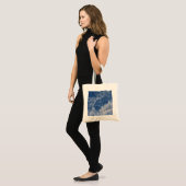 Wolken met tanden tote bag (Voorkant (model))