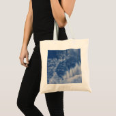 Wolken met tanden tote bag (Voorkant (product))