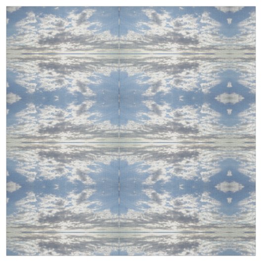 Wolken na regenstof stof (Swatch)