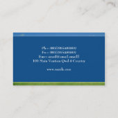 wolken natuur visitekaartje (Achterkant)