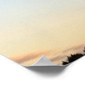 Wolken New Jersey Zonsondergang Poster (Hoek)
